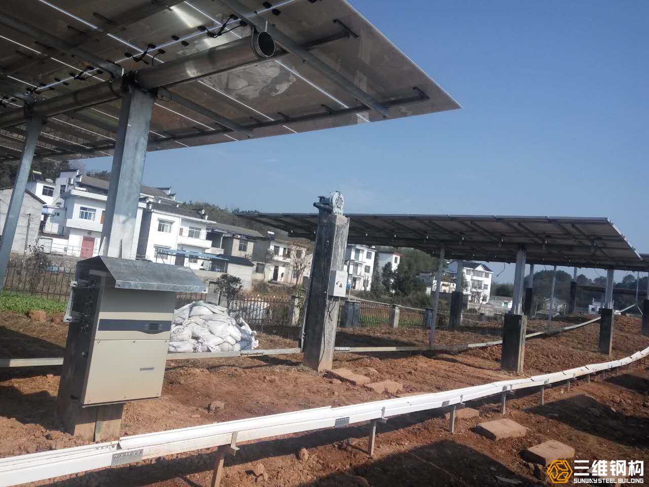 太阳能支架加工厂家-三维钢构